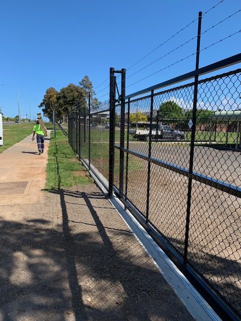 Security fencing by Guardian Fencing, providing a robust and secure barrier for enhanced protection