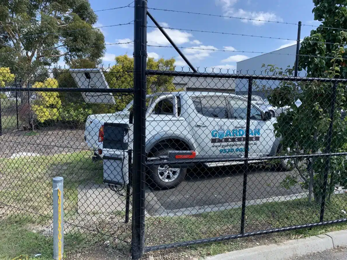 Guardian Fencing white truck