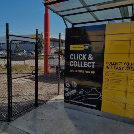 Equipment behind gated fence Equipment behind gated fence